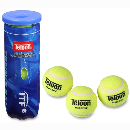 Купить Мяч для большого тенниса Teloon 616Т Р3  (3 шт) в Катайске 