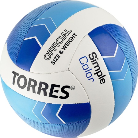 Купить Мяч волейбольный Torres Simple Color любительский р.5 в Катайске 